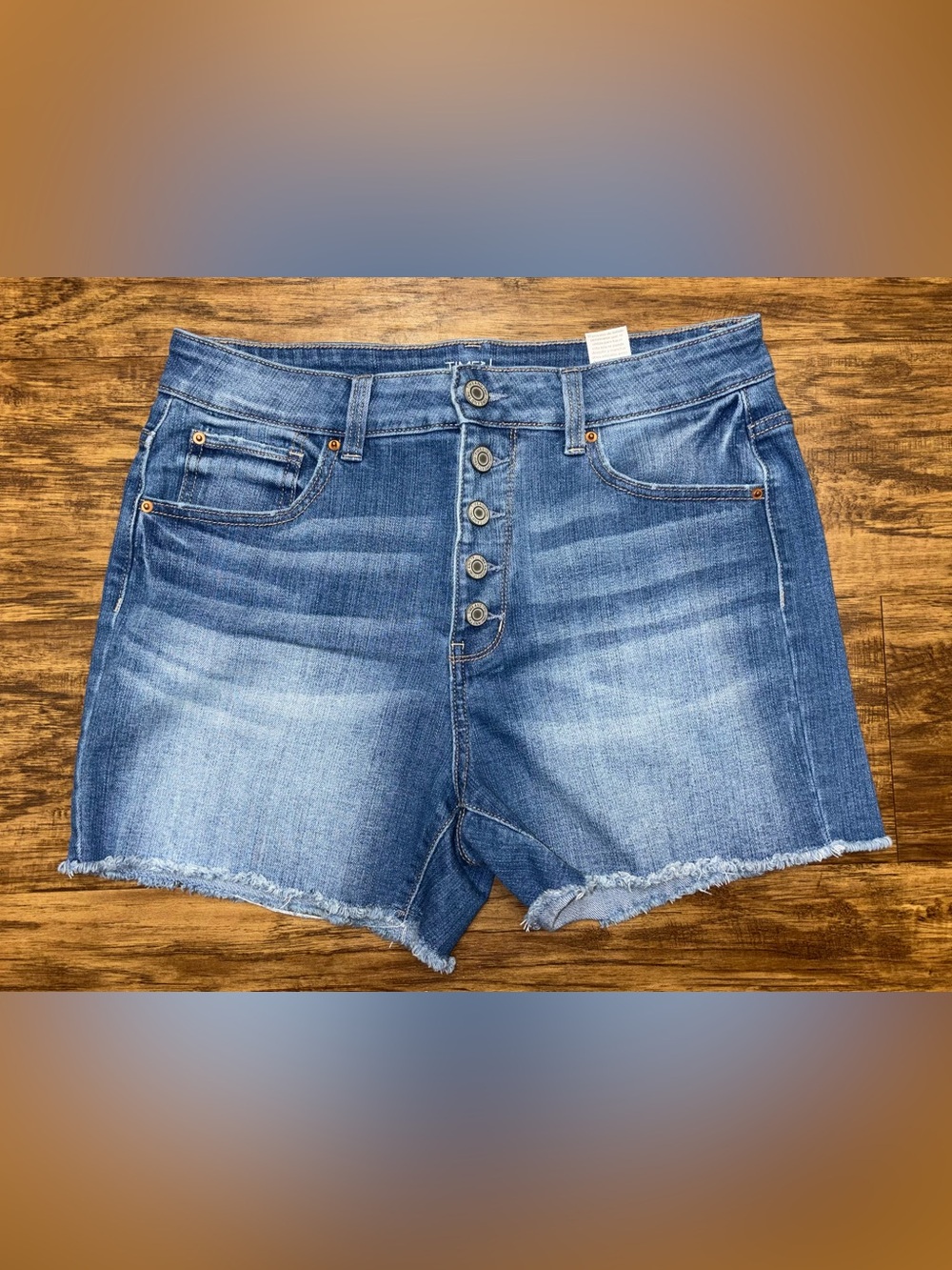 Time & Tru High Rise Shorts Size 12